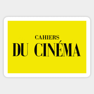 cahiers du cinema Sticker